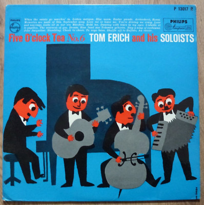 Tom Erich and his Orchester ''Five O' clock Tea No. 6 10'' EP