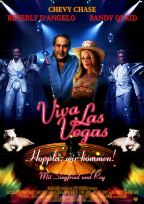Viva Las Vegas ORIGINAL A1 Kinoplakat Chevy Chase / Beverly D'Angelo / R. Quaid