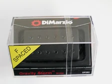 DiMarzio F-Spaced Gravity Storm Bridge W/Black Cover DP 253
