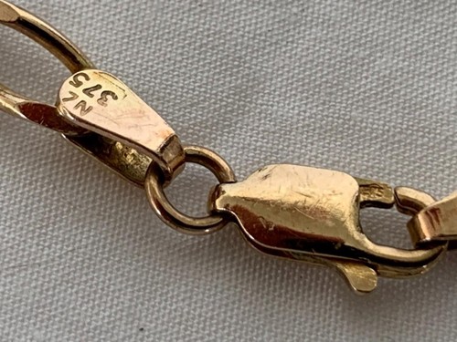 VINTAGE 375 NZ 9CT GOLD BRACELET JEWELLERY APPROX 4.16 GRAMS - Picture 3 of 13
