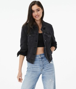 black denim jacket ebay