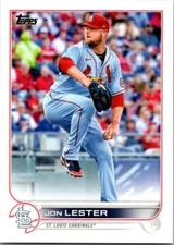 2022 Topps Series 1 - Jon Lester #213