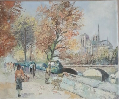 Ölgemälde Paris