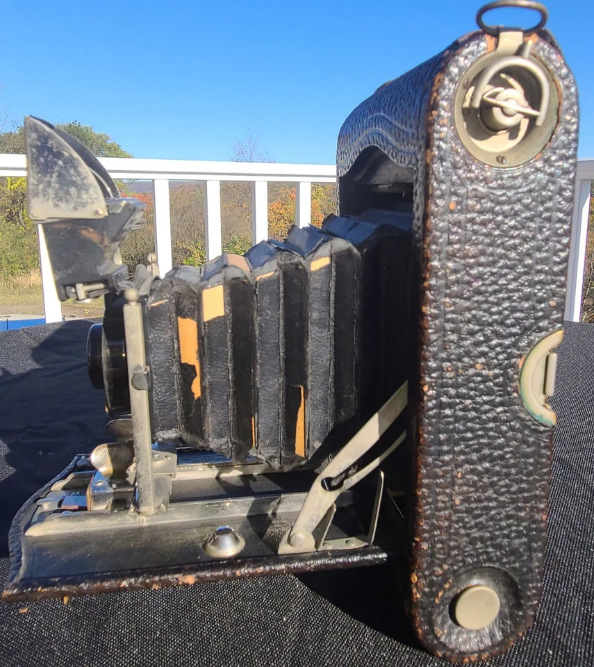 Kodak Autographic No.3 Model G A-118 Shutter Good, LENS OK, Bellows Pin Holes - Image 4 of 4