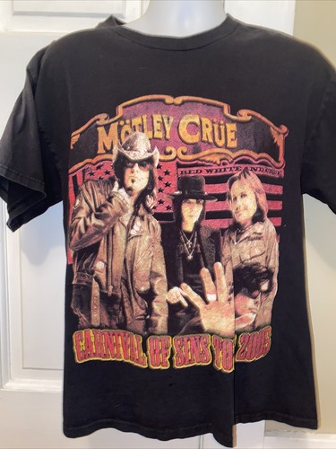 MOTLEY CRUE T Shirt CARNIVAL OF SINS 