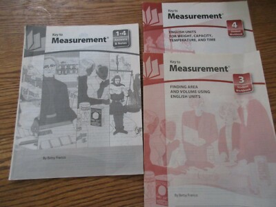 Key to Measurement workbooks 3-4 plus Answer Key