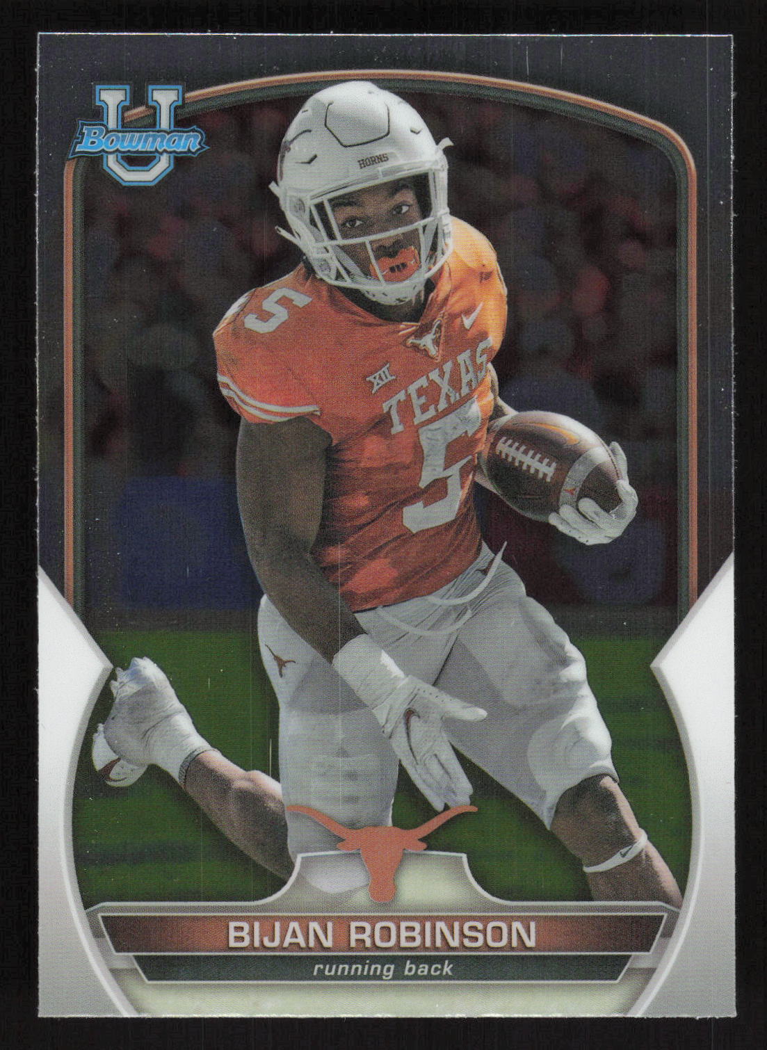 2022 Bowman University Chrome #70 Bijan Robinson Card TCCCX