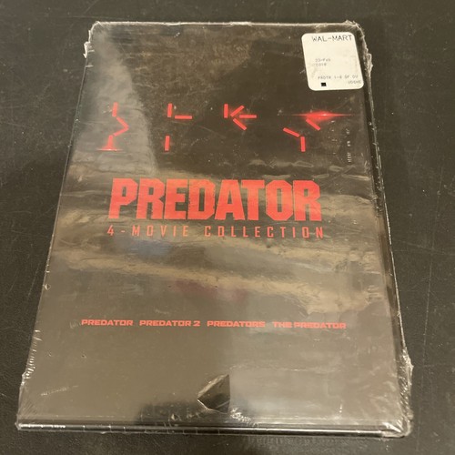 Predator: 4-Movie Complete Collection (DVD) New Ships Free
