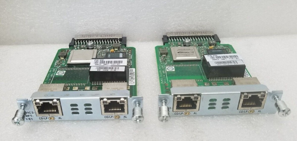 Scheda Modulo Interfaccia WAN Vocale Multiflex Trunk Originale - Foto 14