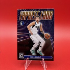 Luka Doncic 2023-24 Donruss Optic #13 Express Lane Purple Mavs Lakers
