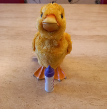 FURREAL NEWBORN BABY QUACKING DUCKLING & BOTTLE ELECTRONIC INTERACTIVE PET TOY