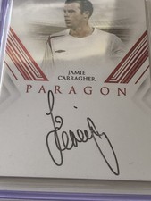  Jamie Carragher ON CARD AUTO 2/3 Futera 2025 Liverpool and England Legend Rare