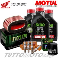 Tagliando HONDA VT 750 C Shadow 1998 1999 / Kit Olio Motul 5100 Filtri Candele