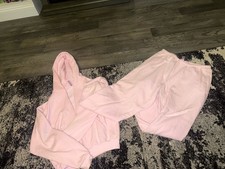 Women’s Skims Sweatsuit 2 Piece Outfit Lounge Set Size M Pink