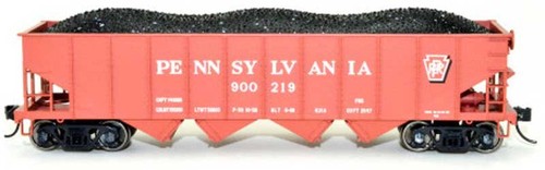 Bowser 43042 escala HO, H21a tolva de 4 bahías, Pennsylvania PRR #723055 | Condition: New