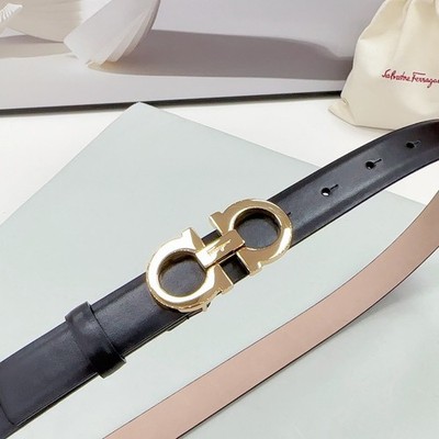 Authentic salvatore ferragamo belt women width 2.5cm/0.98inch