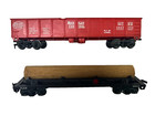 #4 - LIONEL HO FREIGHT CARS, Michigan Central gondola & TLCX Industrial — photo 2