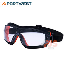 Portwest PW26 premium clear safety goggles