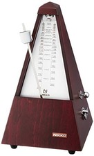Nikko metronome wooden regular silver 103