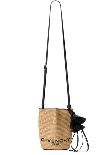 GIVENCHY Beige Nano Snap Bucket Bag New And Authentic