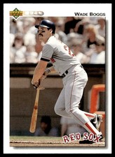 1992 Upper Deck Wade Boggs Boston Red Sox #443