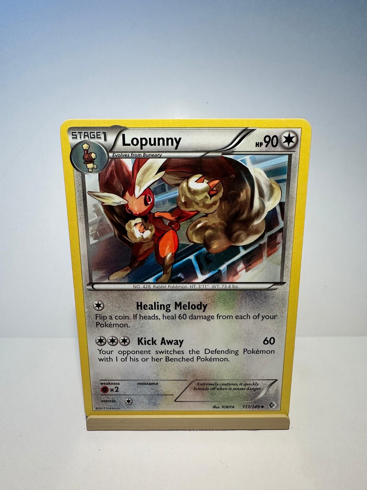 Lopunny 117/149 Uncommon Boundaries Crossed Pokemon Near Mint