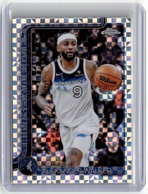 2025-26 Topps Chrome #193 Nickeil Alexander-Walker X-Fractor