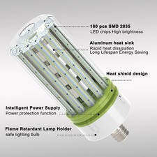 1-10 piezas bombillas LED de alta potencia: E26/E39, 30W-150W, 5000K - Reemplaza HID/CFL/HPS