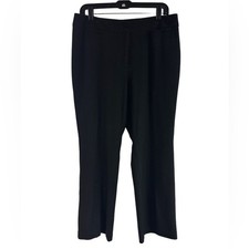 Talbots Heritage Black Wool Blend Pants Size 12P