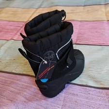totes Unisex Toddler Size 5 Waterproof Thermolite Black Snow Boots 1168