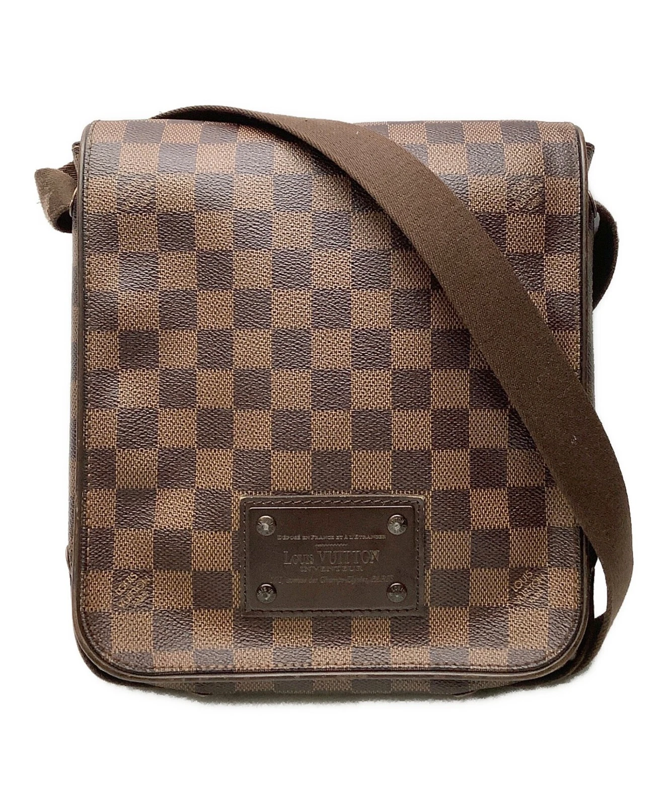 Vuitton — Louis Vuitton PM PM N51210 Coated Canvas Brown Shoulder Bag #TFB3746