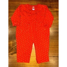 Vintage Baby Gap Romper Floral 90s Or Y2K 100 Cotton 18-24 Months