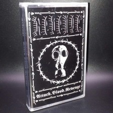 Revenge    Attack Blood Revenge Cassette Tape SEALED NEW Black War Death Metal