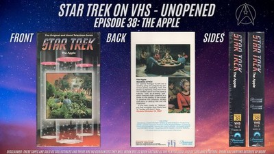 Star Trek VHS (unopened) 38 The Apple