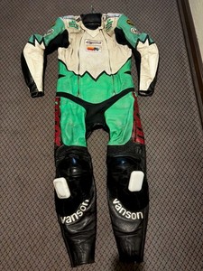 Vanson Leathers Men’s Motorcycle Road Racing Leather Suit Track Day Leathers