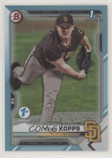 2021 Bowman Draft 1st Edition Sky Blue Foil Kevin Kopps #BD-7 0b5