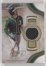 2021 Topps Tier One Tier One Relics /399 Matt Olson #T1R-MO 1s6