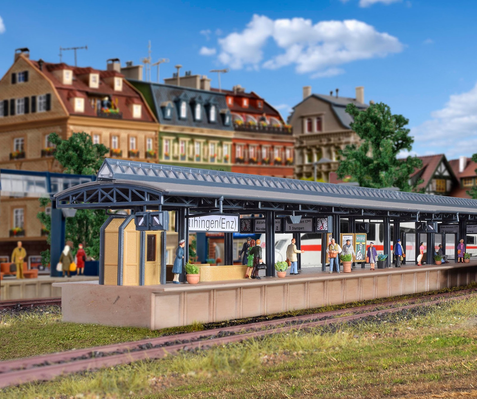 Vollmer 43541 - H0 ICE Station Vaihingen, Three-Part - New
