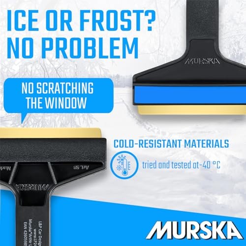 L&P Car Design A053-2 Set of 2 Pieces ice Scraper Murska 210mm ice Random Color