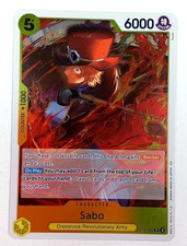 Sabo OP12-100 Holo Dressrosa One Piece Card