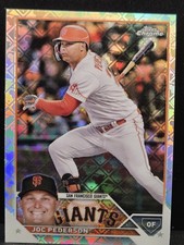 2023 Topps Chrome Logofractor Edition #31 Joc Pederson San Francisco Giants