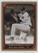 2008 Bowman Gold Roy Halladay #135 HOF sq1
