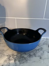 Le Creuset Cast Iron 20cm Balti Dish - Blue