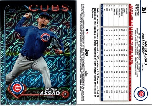 Pete Crow Armstrong And Your Chicago Cubs 2024 Topps 582 Montgomery Foil - Picture 14 of 29