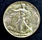 Photo of a 1945-P Walking Liberty Half Dollar from an eBay listing that sold on Jul 20, 2026