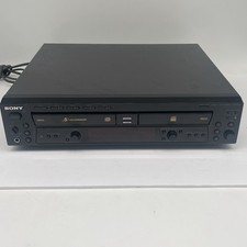Sony RCD-W500C 5 Disk Changer Recorder CD, CD-R, CD-RW MP3 MOSTLY WORKING