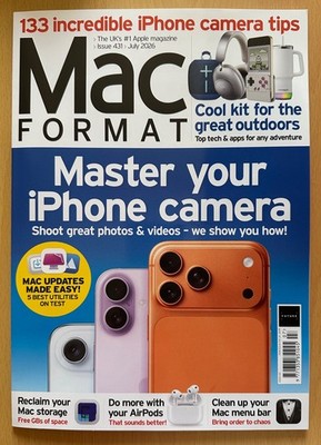 Mac Format Magazine #431 July 2026 | Master Your Apple iPhone Camera | Outdoors