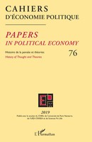Cahiers d'économie politique 76 Histoire De La PenséE Et ThéOries Collectif Buch