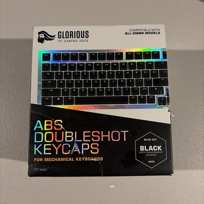 Glorious PC Gaming Race PC Gaming Race Doubleshot Keycaps V2 GLO-KC-ABS-USKIT-B