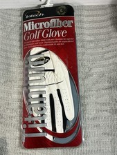 Intech Junior Large Microfiber Golf Glove Left Hand Titanium Grip L